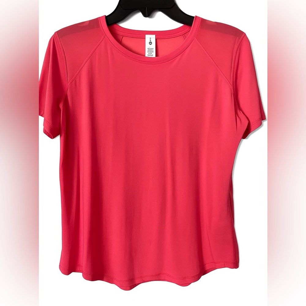 Lululemon Athletica Bright Pink Short Sleeve Tee